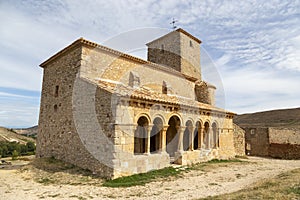 Saint Peter church in Caracena, Soria, Castile and Leon community, Spain photo