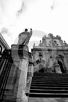 Saint Peter church in Modica