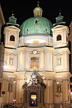 Saint Peter church in Vienna