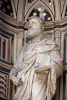 Saint Peter by Filippo Brunelleschi, Orsanmichele Church in Florence