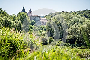 Saint Peter in Lamosa monastery Provaglio Lombardy Italy photo