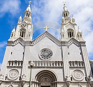 Saint Peter and Paul Church in San Francisco