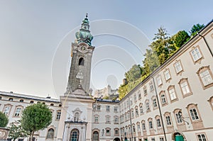 Saint Peter's Archabbey at Salzburg, Austria photo