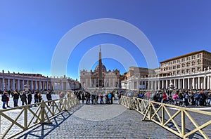 Saint Peter`s Square - Vatican City