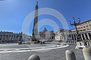 Saint Peter`s Square - Vatican City