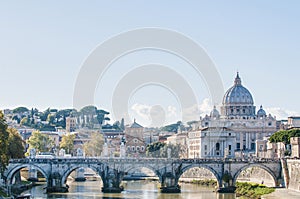 Saint Peter's Basilica in Vatican City, Italy