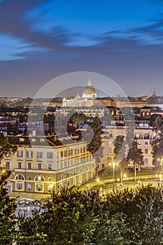 Saint Peter's Basilica in Vatican City, Italy