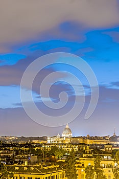 Saint Peter's Basilica in Vatican City, Italy