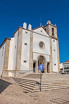 Saint PeterÃ¢â¬â¢s Church. Peniche, Portugal photo