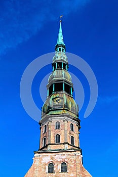 Saint Peter's church, Riga, Latvia