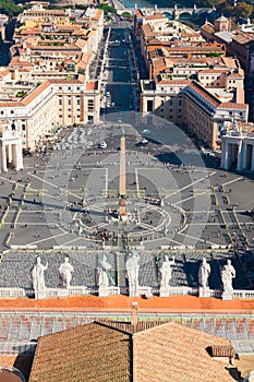 Saint Peter's Square, Vatican, Rome, Italy