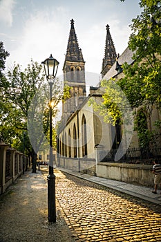 Saint Peter and Saint Paul Vysehrad Prague in Czech Republic