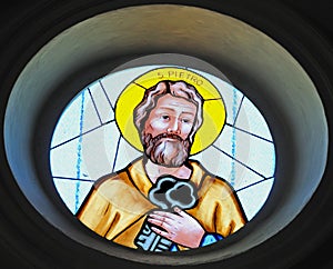 Saint Peter-Stained Glass