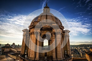 Saint Peters Basilica Dome up close