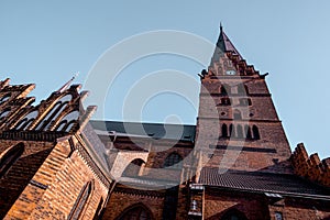 Saint Peters Church in Malmo of Sweden