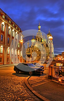 Saint-petersburg orthodoxy temple