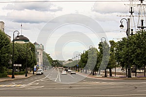 Saint Petersburg. Petrovskaya embankment.