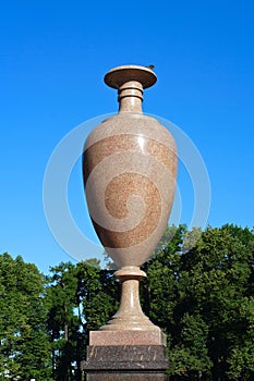 Saint-Petersburg, porphyry vase