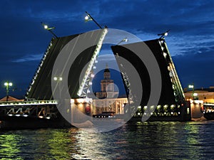 Saint Petersburg Raised Bridge photo