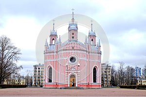 Chesma Church, Saint Petersburg, Russia photo