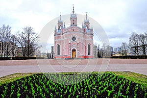 Chesma Church, Saint Petersburg, Russia photo