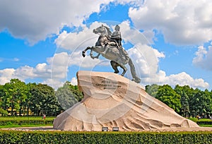 Saint-Petersburg. Russia. The Bronze Horseman