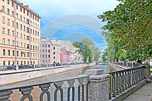 Saint-Petersburg. Russia. The Griboyedov Canal