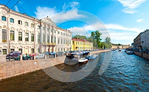 Saint Petersburg water canals