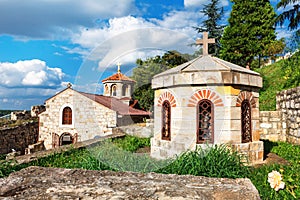 Saint Petka's Chapel located in Belgrade Fortress or Beogradska Tvrdjava consists of the old citadel and Kalemegdan Park on the c