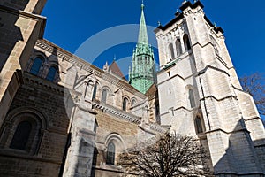 Saint Pierre Cathedral in Geneva, Switzerland