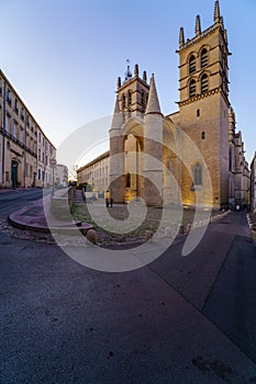 Saint-Pierre Cathedral in Montpellier, France