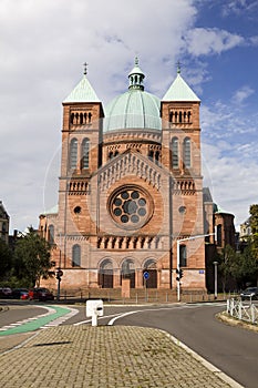 Saint-Pierre-le-Jeune Catholic church in Strasbourg