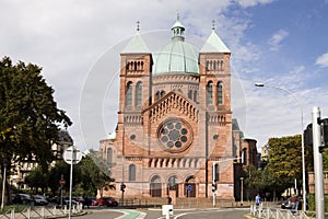 Saint-Pierre-le-Jeune Catholic church in Strasbourg