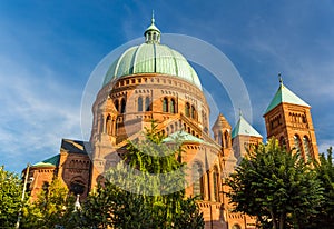 Saint-Pierre-le-Jeune church in Strasbourg - France