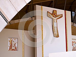 Saint Pio from Pietrelcina sanctuary, San Giovanni Rotondo, Ital photo