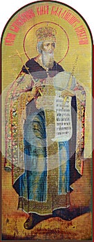 Saint prince Vladimir