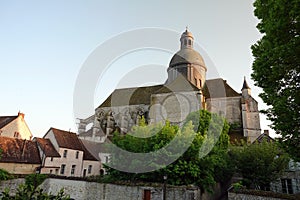 Saint Quirance church of Provins in France