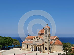 The Saint Raphael church at Pahiammos village in Cyprus