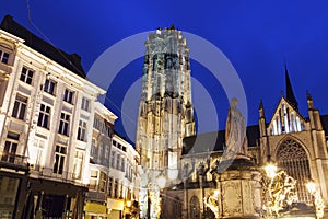 Saint Rumbold's Cathedral in Mechelen