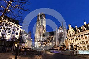 Saint Rumbold's Cathedral in Mechelen