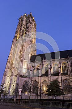 Saint Rumbold's Cathedral in Mechelen in Belgium