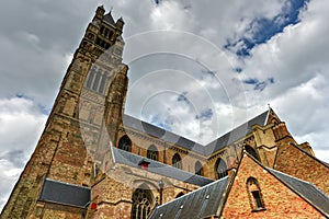 Santo catedral Brujas Bélgica 