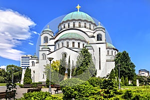 Saint Sava Cathedral in Belgrade, Serbia