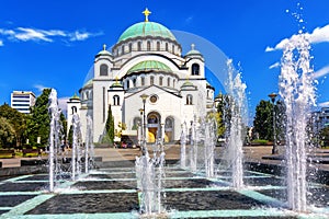 Saint Sava Cathedral in Belgrade, Serbia
