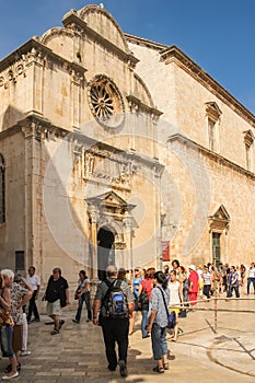 Saint Saviour Church. Dubrovnik. Croatia