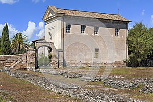 Saint Sebastian church in Rome, Italy