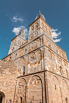 Saint Servatius Basilica and the St. John Church at the Vrijthof Square, Maastricht, Netherlands