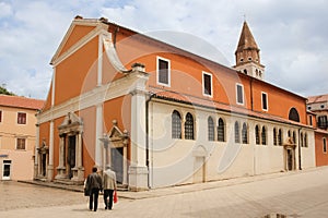Saint Simeon church. Zadar. Croatia.