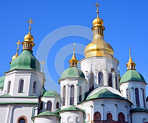 Saint Sophia Cathedral in Kiev is an architectural monument of Kievan Rus`.