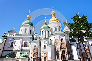 Saint Sophia Cathedral in Kiev city